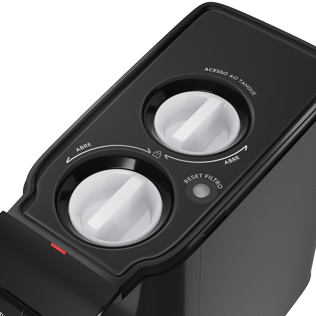 Purificador de Água Electrolux PE15P Efficiente com Filtro de Carvão Ativado Preto Bivolt