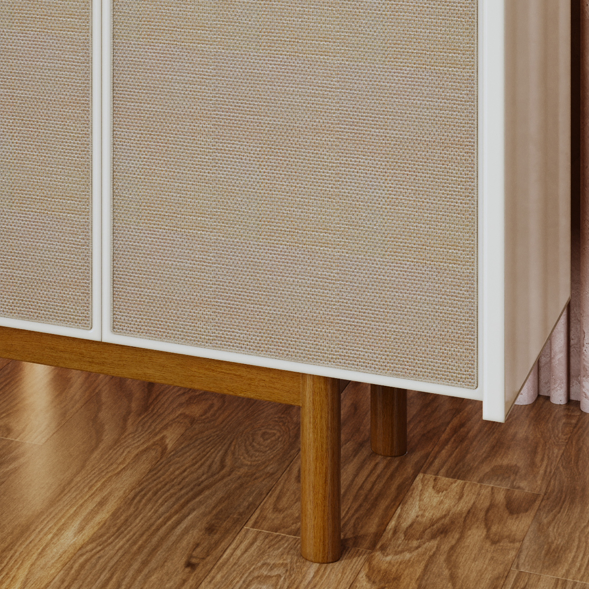 Balcão Buffet Dune Imcal 180cm 4 Portas Off White