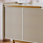Balcão Buffet Dune Imcal 180cm 4 Portas Off White