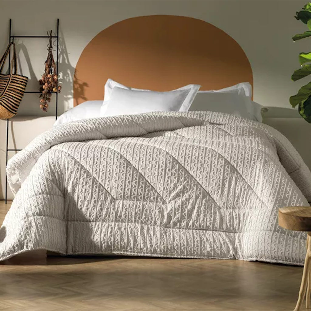 Edredom Solteiro Altenburg Blend Sense Copacabana 170x240cm Off White