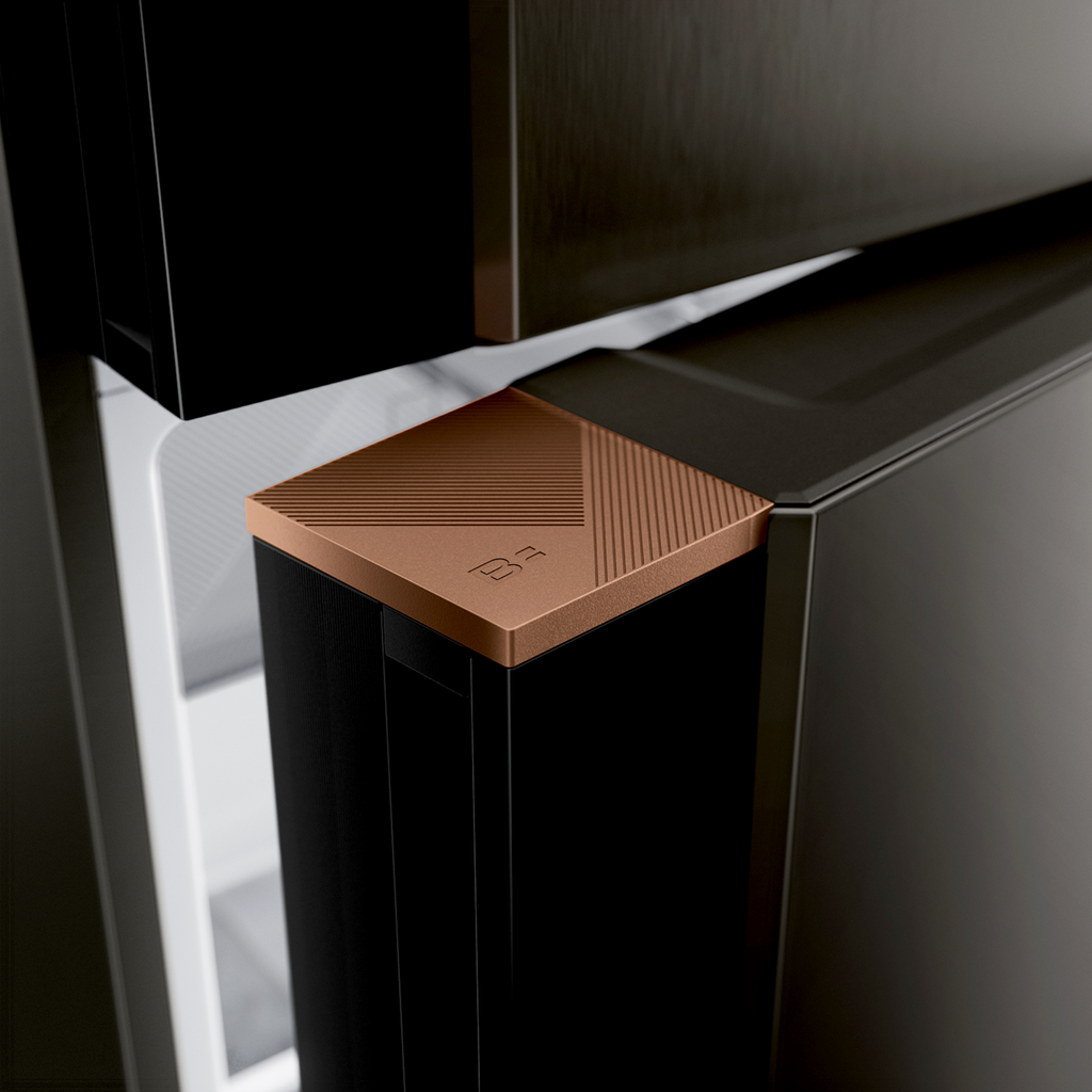 Refrigerador Brastemp 512L BRM62AE Duplex Inteligente B= Smart Black Inox 220V