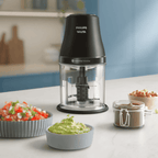 Mini Processador de Alimentos Philips Walita HR1501 450W Preto 220V
