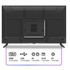 Smart TV LED 32" HD HQ Frameless Slim Android Bivolt