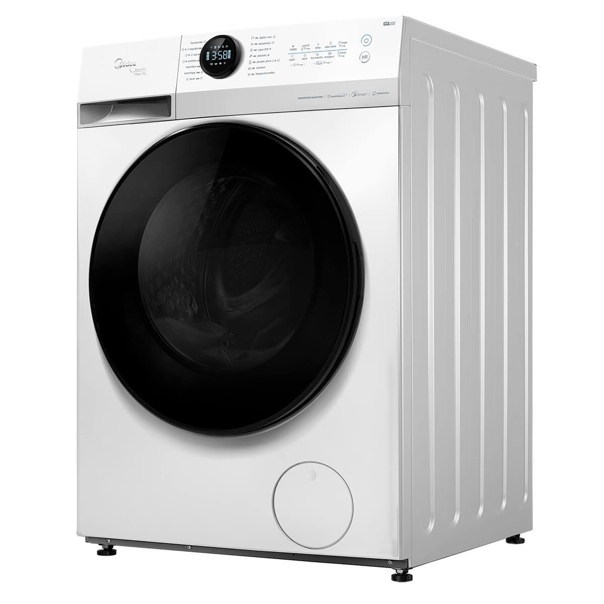 Lava e Seca Midea 11KG MF200D110WB/WK-02 HealthGuard Smart Motor Inverter Branco 220V