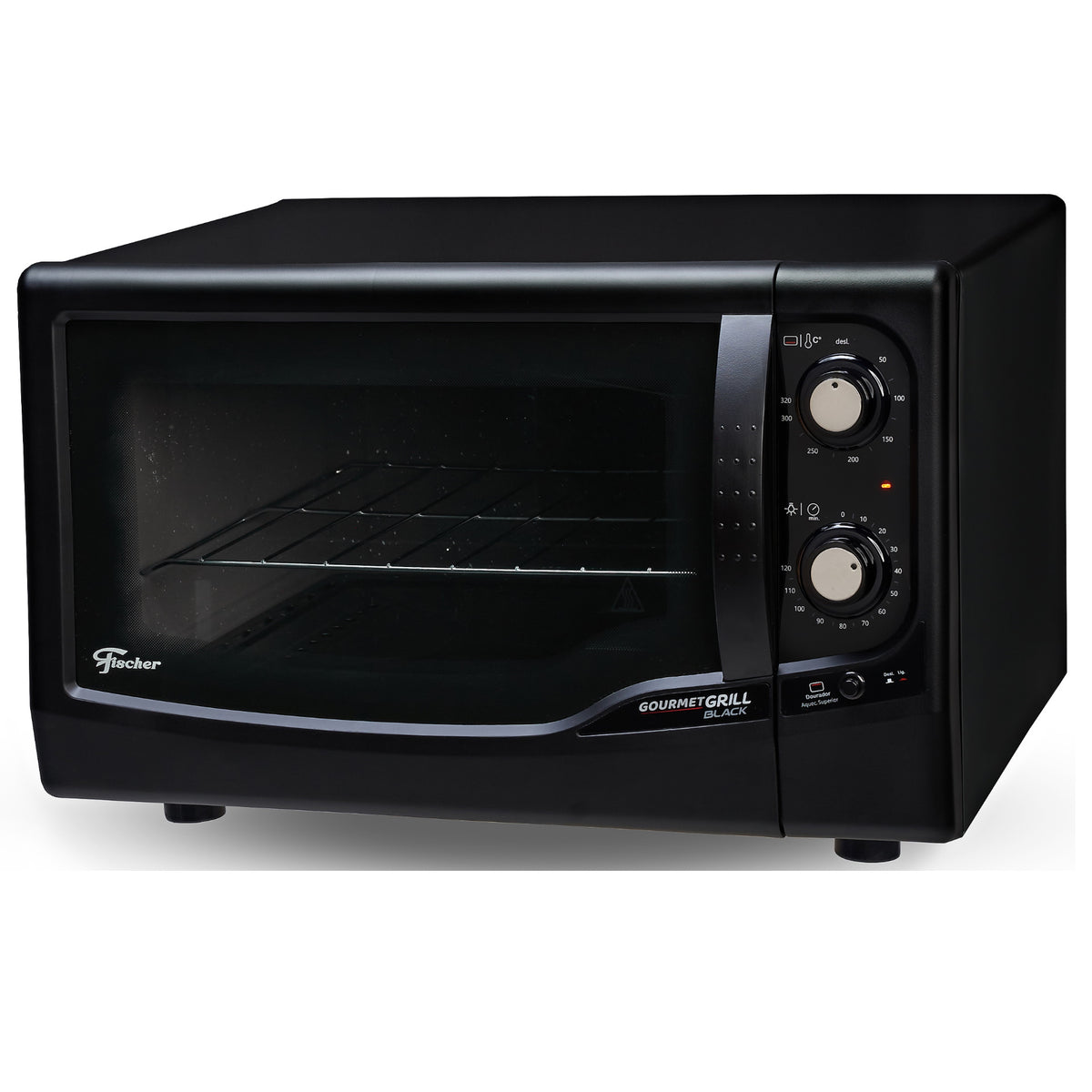 Forno Elétrico de Bancada Fischer 44L Gourmet com Grill Preto 220V