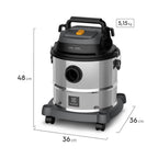 Aspirador de Água e Pó Electrolux 1800W GT20I Inox 220V