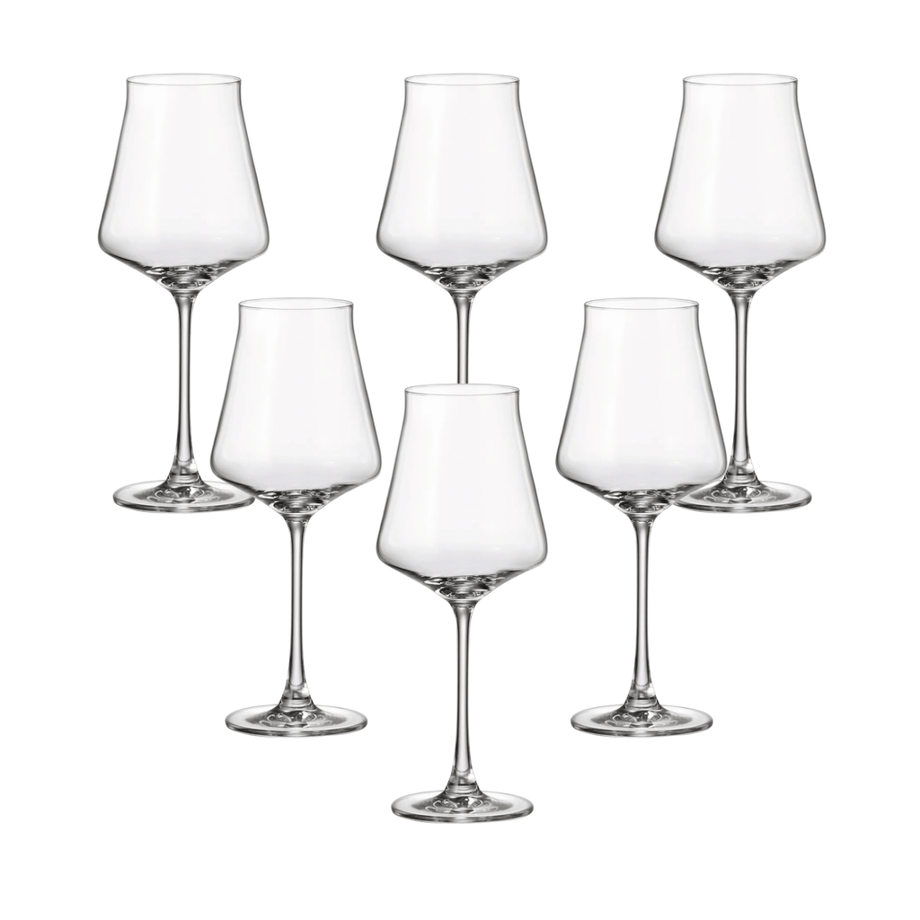 Jogo de 6 Taças Full-Fit Cettia em Cristal Bohemia 700ml