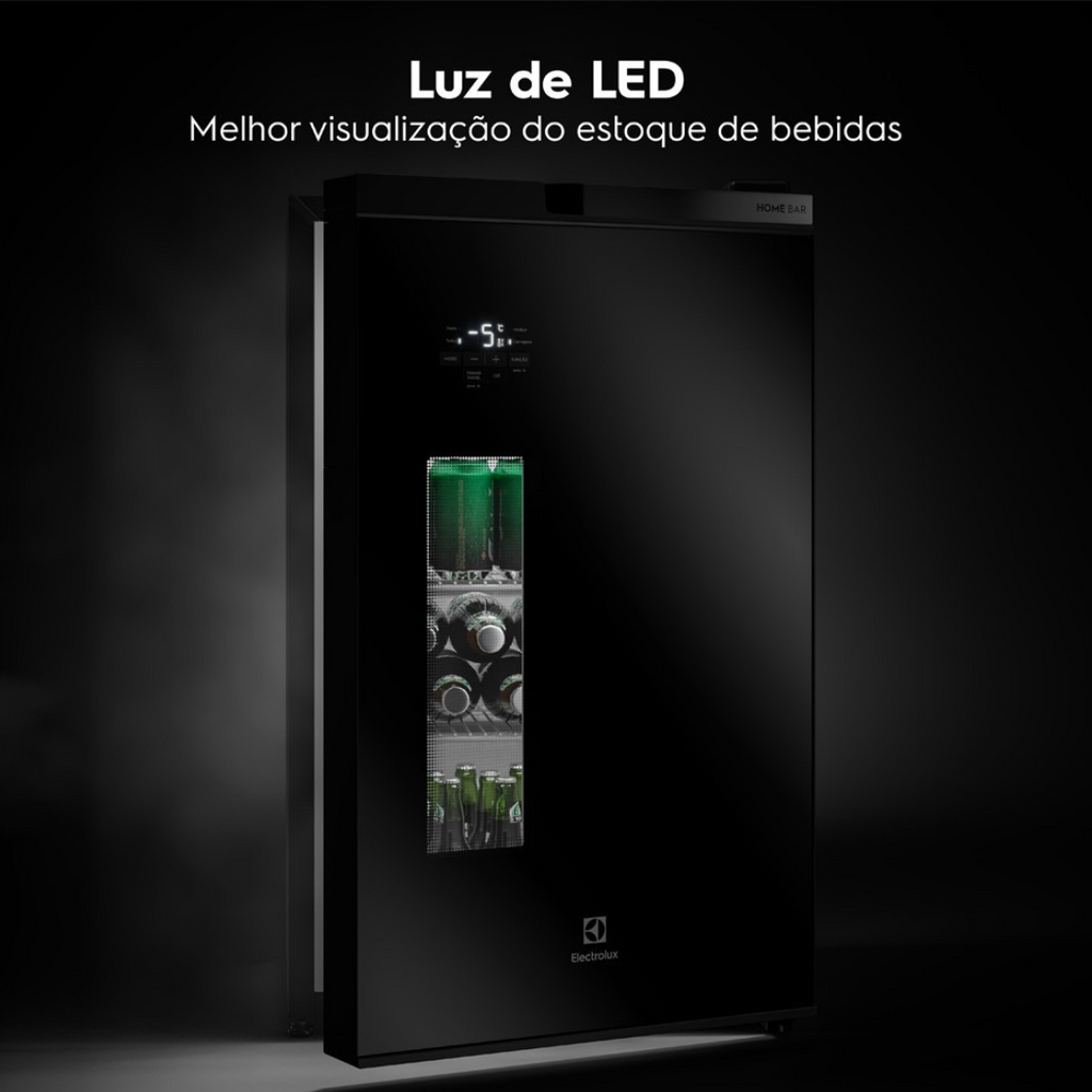 Cervejeira Electrolux 100L EB100 Home Bar Preto 220V