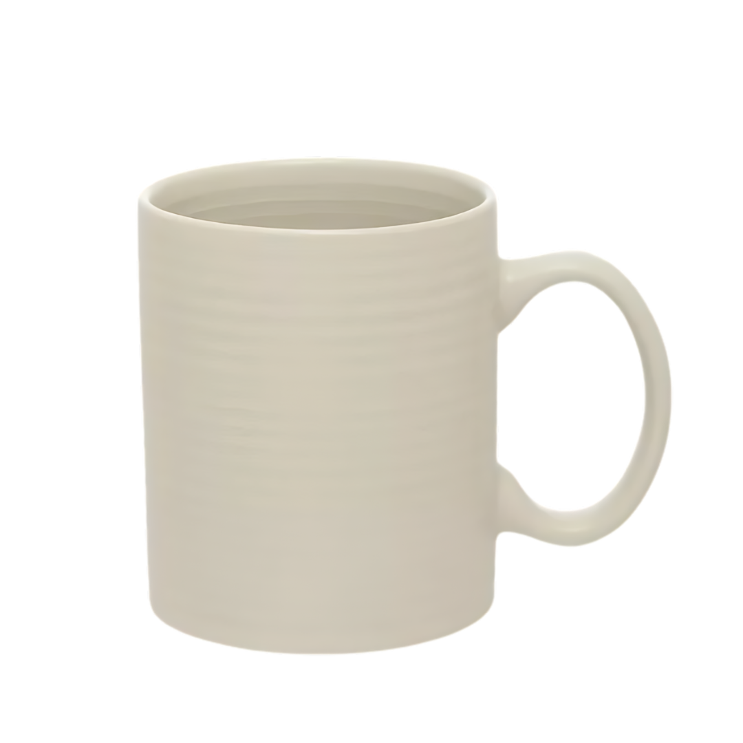 Caneca de Cerâmica Etilux Sarah 320ml Bege