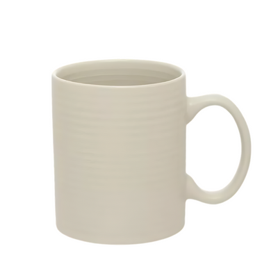Caneca de Cerâmica Etilux Sarah 320ml Bege