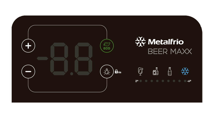 Cervejeira Residencial Metalfrio 287L VN28TPD008 Beer Maxx 300 Inox 220V