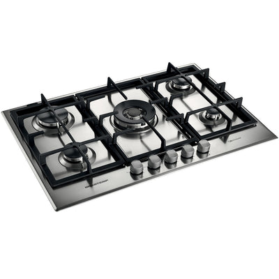 Cooktop à Gás Brastemp 5 Bocas Gourmand BDK75DR Inox 220V