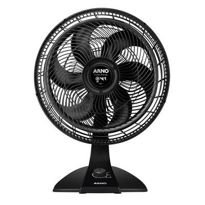Ventilador de Mesa/Parede Arno Turbo Force VF42 40cm Preto 220V