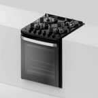 Fogão de Embutir 4 Bocas Electrolux Experience FE4EB com Mesa de Vidro PerfectCook360 Preto 220V