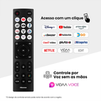 Smart TV DLED 58" 4K Hisense 58A6NV Modo Game Plus Bivolt
