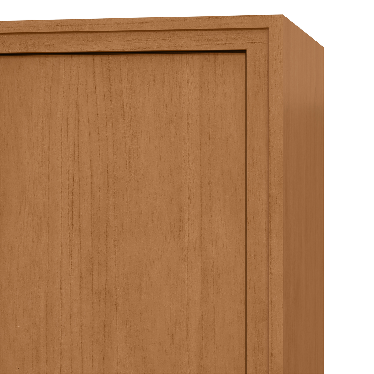 Roupeiro Ergon Lopas 8 Portas 270cm 100% MDF Amêndoa Clean