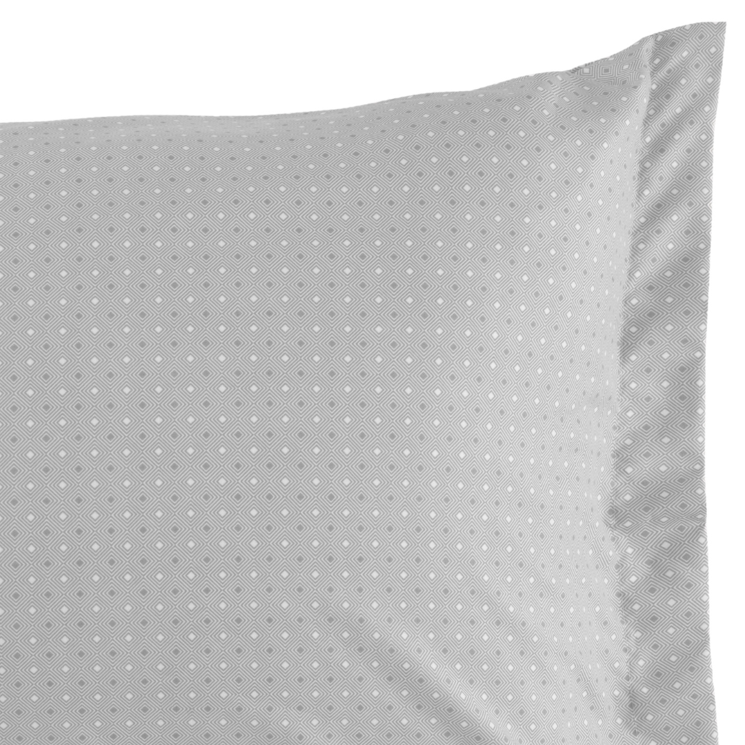 Fronha Altenburg Toque Acetinado 50x90cm Play Gris