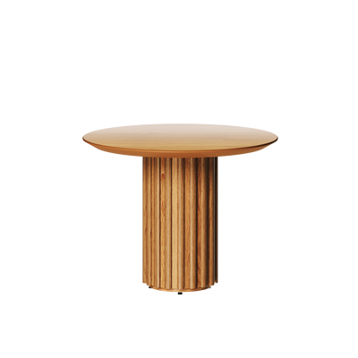 Mesa Lateral Living Redonda Imcal 56x43 Nature