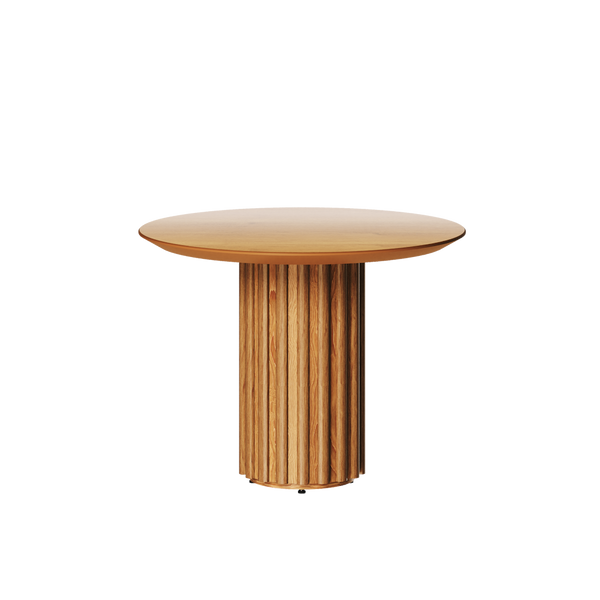 Mesa Lateral Living Redonda Imcal 56x43 Nature