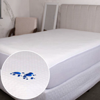 Protetor de Colchão Casal Jacquard Naturalle 300 Fios Impermeável 140x190cm