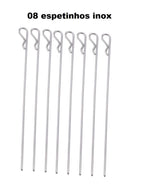 Carrossel EspetoSul para 8 Espetinhos Inox