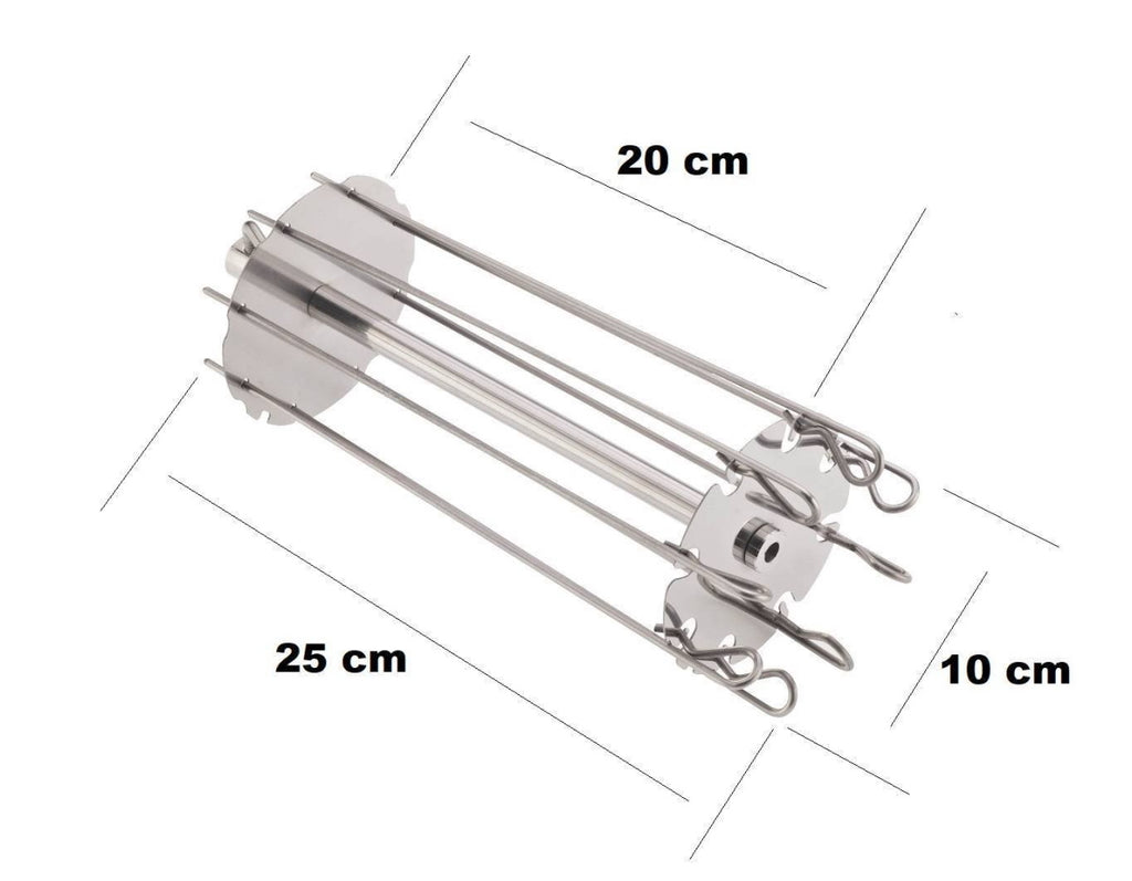 Carrossel EspetoSul para 8 Espetinhos Inox