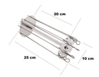 Carrossel EspetoSul para 8 Espetinhos Inox