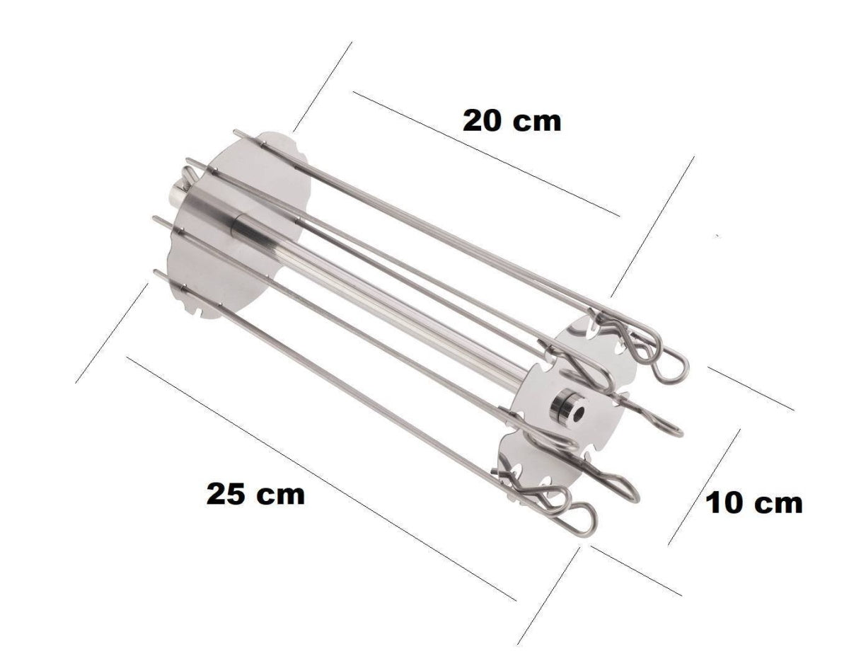 Carrossel EspetoSul para 8 Espetinhos Inox