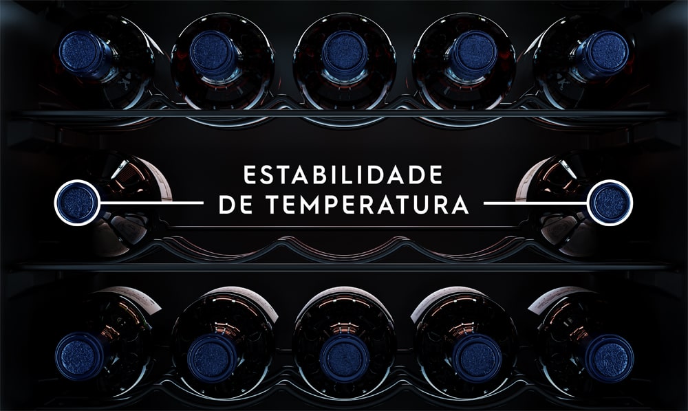 Adega Electrolux 29 Garrafas WDF29 com Dual Zone Preto 220V