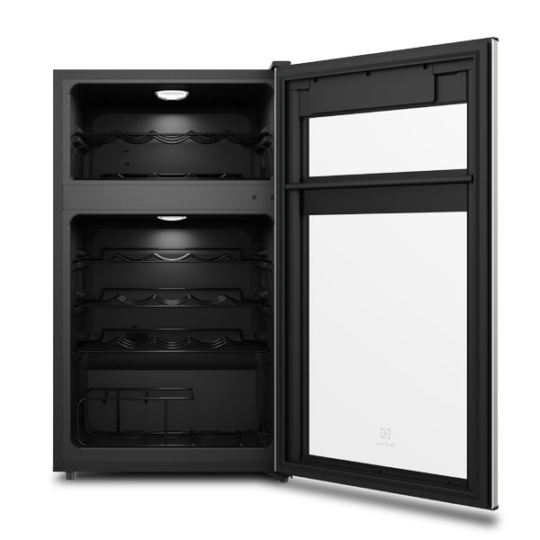 Adega Electrolux 29 Garrafas WDF29 com Dual Zone Preto 220V