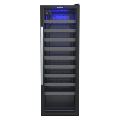 Adega Venax 50 Garrafas Piubella 1 Porta 13703 Preto 220V