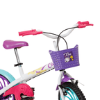 Bicicleta Caloi Ceci  Aro 16 com Cestinha Branco