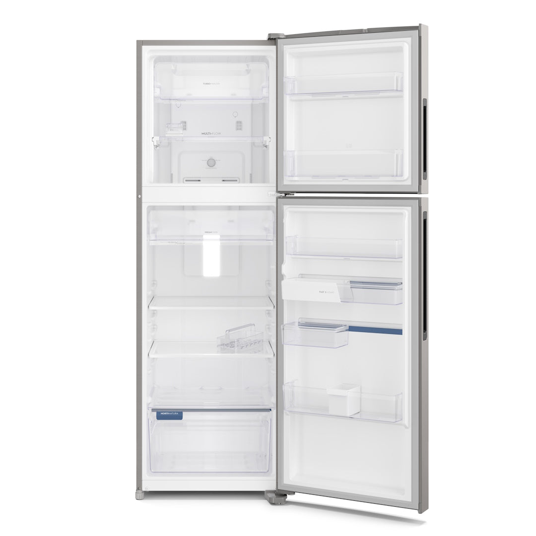 Refrigerador Electrolux 410L IF46 Duplex Efficient AutoSense Inverter Inox 220V