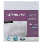 Protetor de Travesseiro Altenburg Malha Slim Impermeável 50x90cm Branco