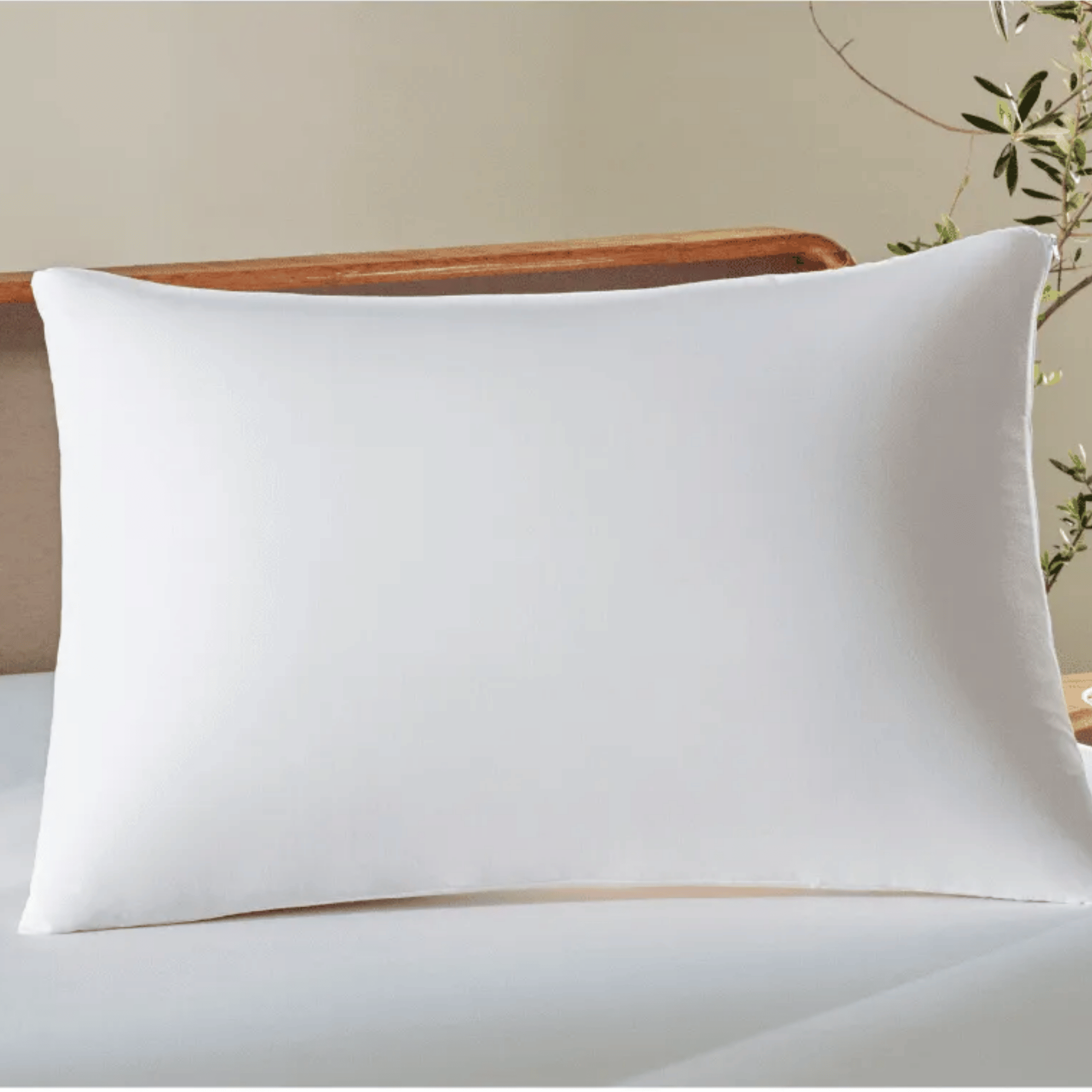 Protetor de Travesseiro Altenburg Malha Slim Impermeável 50x90cm Branco