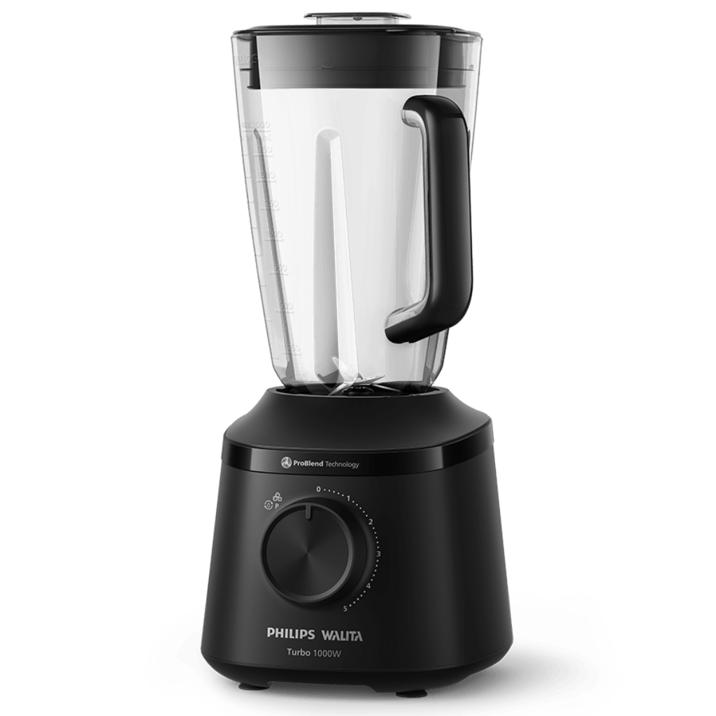 Liquidificador Philips Walita 3L Série 3000 Turbo HR2270 1000W Preto 220V