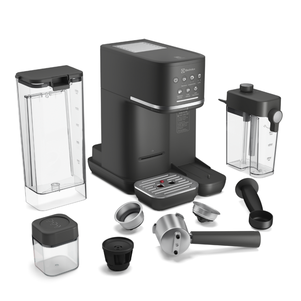 Kit Electrolux Moedor de Café EZY01 + Cafeteira Espresso ECM70 220V