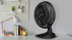 Ventilador de Mesa/Parede Arno Turbo Force VF42 40cm Preto 220V