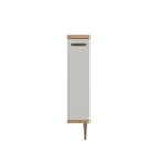 Armário Balcão de Cozinha Isabelle Delmarco 20cm Porta Condimentos Freijó e Arenas
