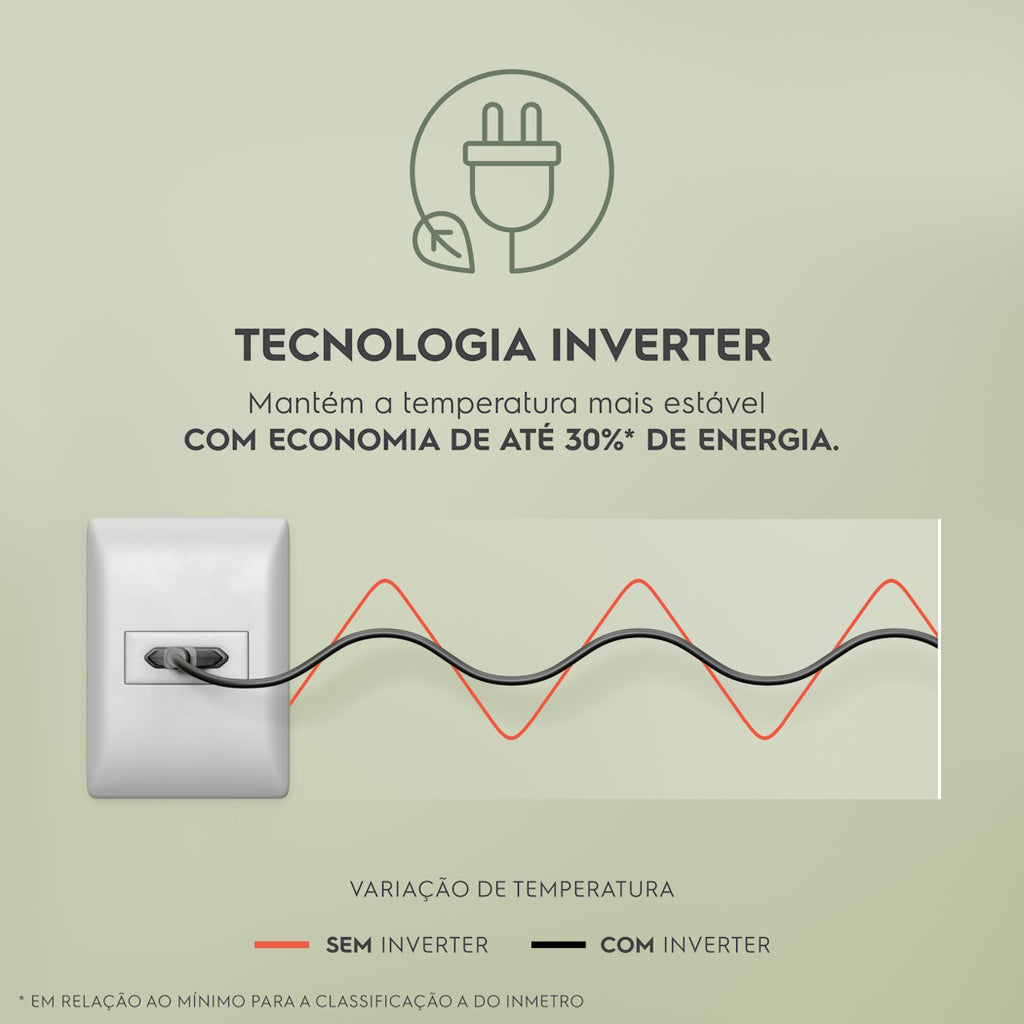 Refrigerador Electrolux 480L IM7 Inverter Efficient AutoSense Black Look 220V