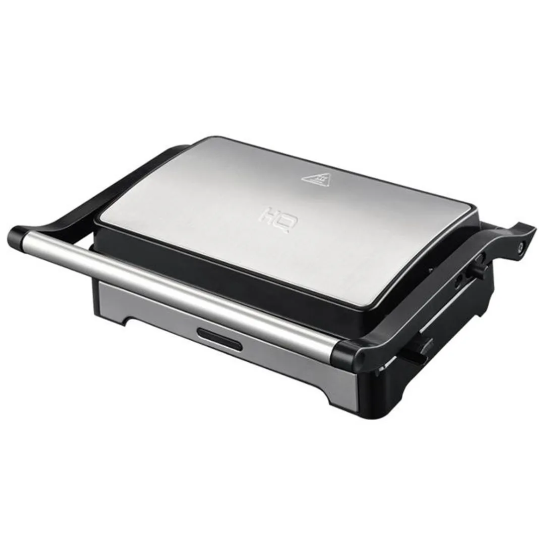 Sanduicheira e Mini Grill HQ Antiaderente 1000W Inox 220V