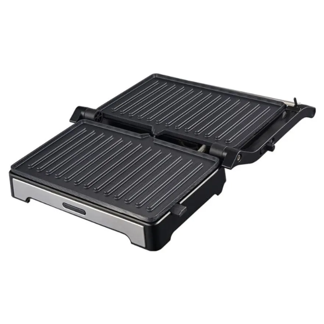 Sanduicheira e Mini Grill HQ Antiaderente 1000W Inox 220V