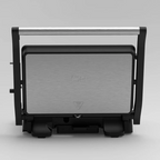 Sanduicheira e Mini Grill HQ Antiaderente 1000W Inox 220V