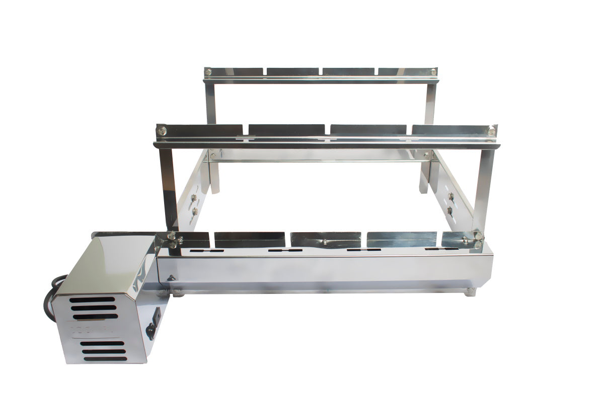 Churrasqueira Rotativa Laurindos Elétrica 4 Espetos G4E-4865 Inox