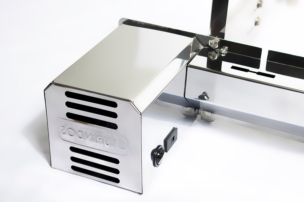 Churrasqueira Rotativa Laurindos Elétrica 4 Espetos G4E-4865 Inox