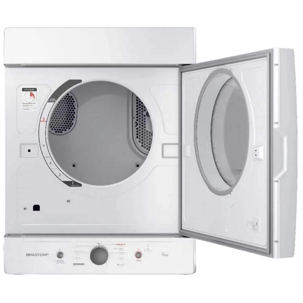 Conjunto Brastemp Lavadora de Roupas 14kg Inverter BNF14AS + Secadora de Parede 10kg BSI10BB 220V
