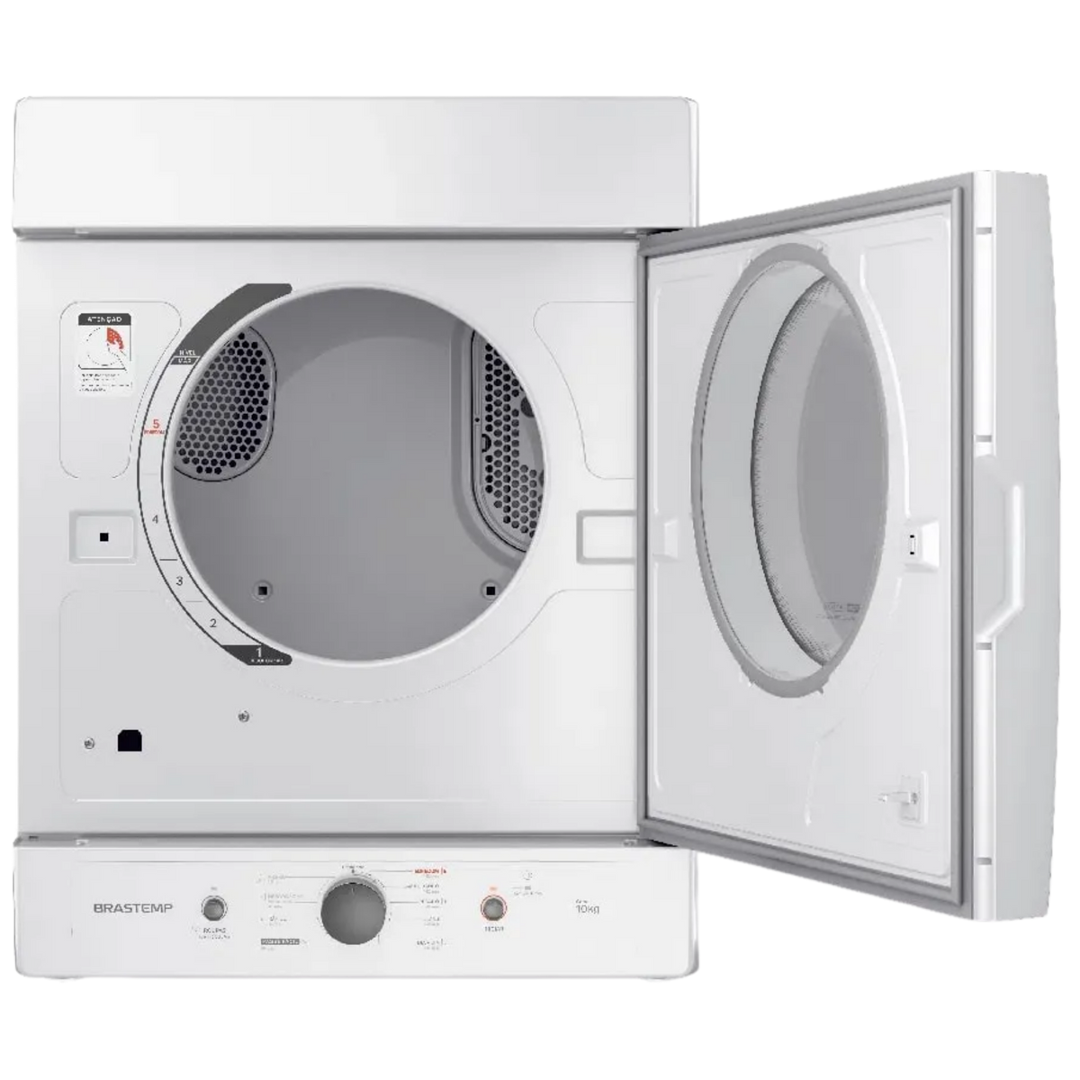 Conjunto Brastemp Lavadora de Roupas 14kg Inverter BNF14AS + Secadora de Parede 10kg BSI10BB 220V