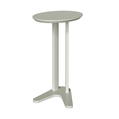 Mesa de Apoio Oval TB604 Dalla Costa Off White