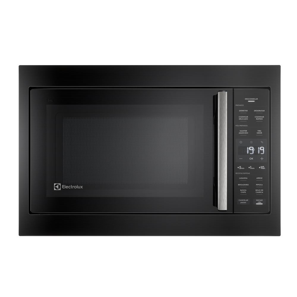 Kit Electrolux de Embutir Forno Elétrico 80L Efficiente PerfectCook+Micro-ondas 34L Experience 220V
