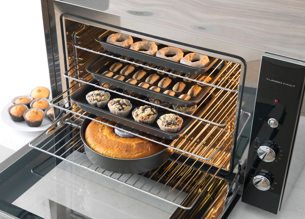 Forno de Mesa Elétrico Fischer 80L Turbo Fast 13687 Preto 220V